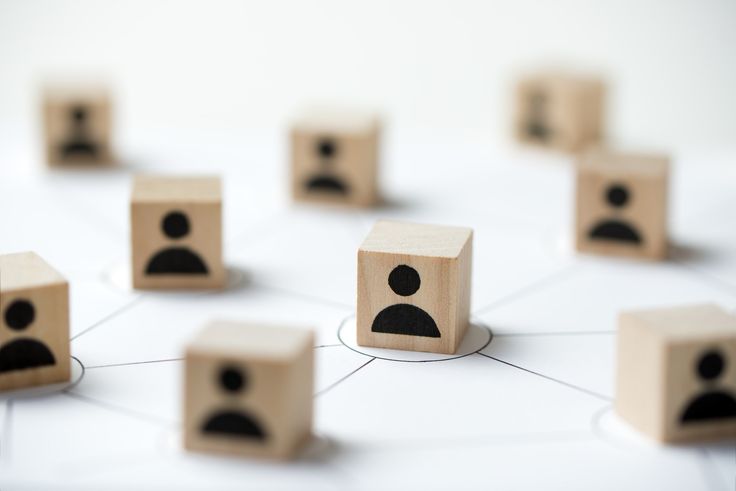 A connected network of talent representing candidate mapping
